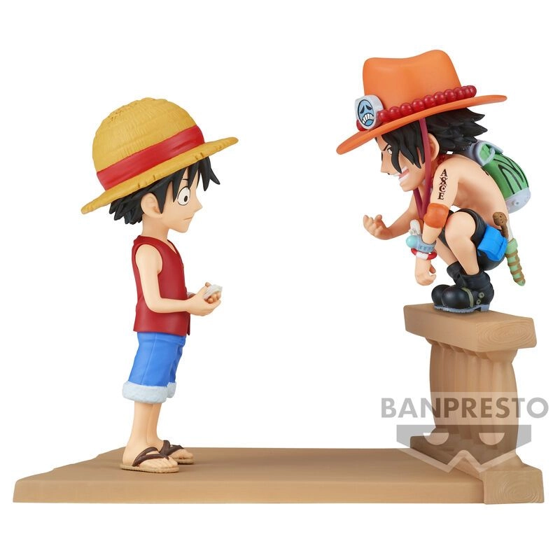 Banpresto Monkey D Luffy + Portgas D Ace - One Piece DXF Brotherhood (4983164474022)