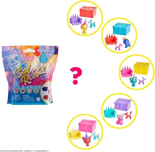Blind Bag Pets - 3 piece(s) Color Reveal Ages 3+