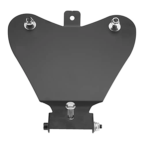 Solo Seat Base Plate Bracket - Steel Pre-drilled Holes Traditional Length