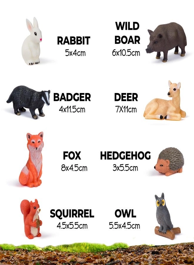 Jumbo Forest Animal Figures - 18 Months Plus 8