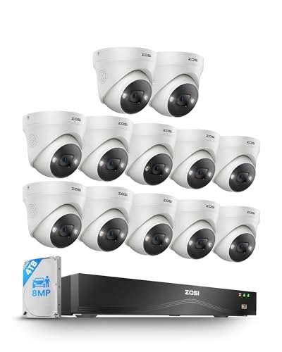 24CH NVR - 4TB HDD + 4K Outdoor IP Camera
