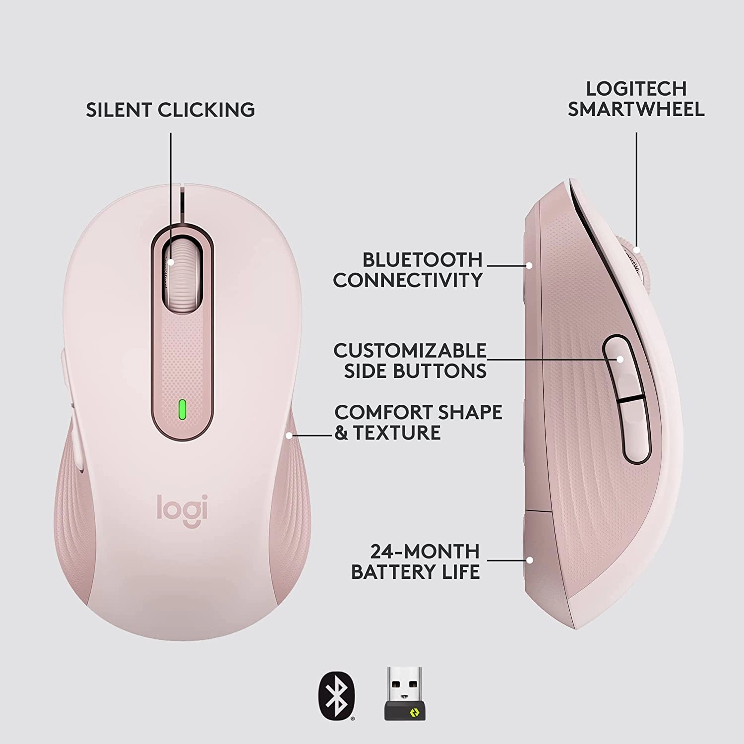M650 Signature Mouse - Wireless