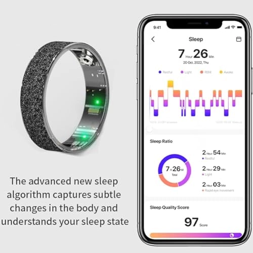 Smart Ring - Heart Rate Tracker Sleep Tracker