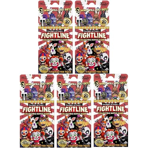 Five Nights at Freddies Fightline - Battle Booster Pack of 5
