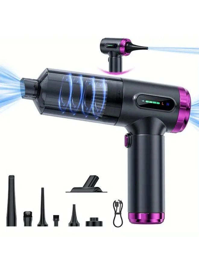 4-in-1 Wireless Handheld Vacuum Cleaner - 2000mAh
