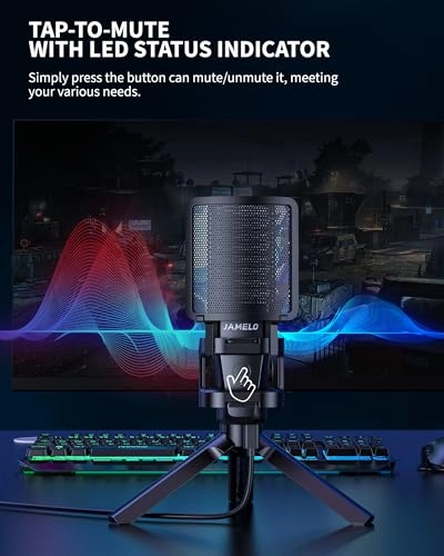 M02233 USB+3.5mm-Mini-Jack Microphone