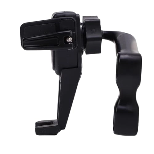 Offset Perch Mount Phone Holder - Adjustable 1-1/16 to 1-11/16 inches Fits up to 4-1/2 inches