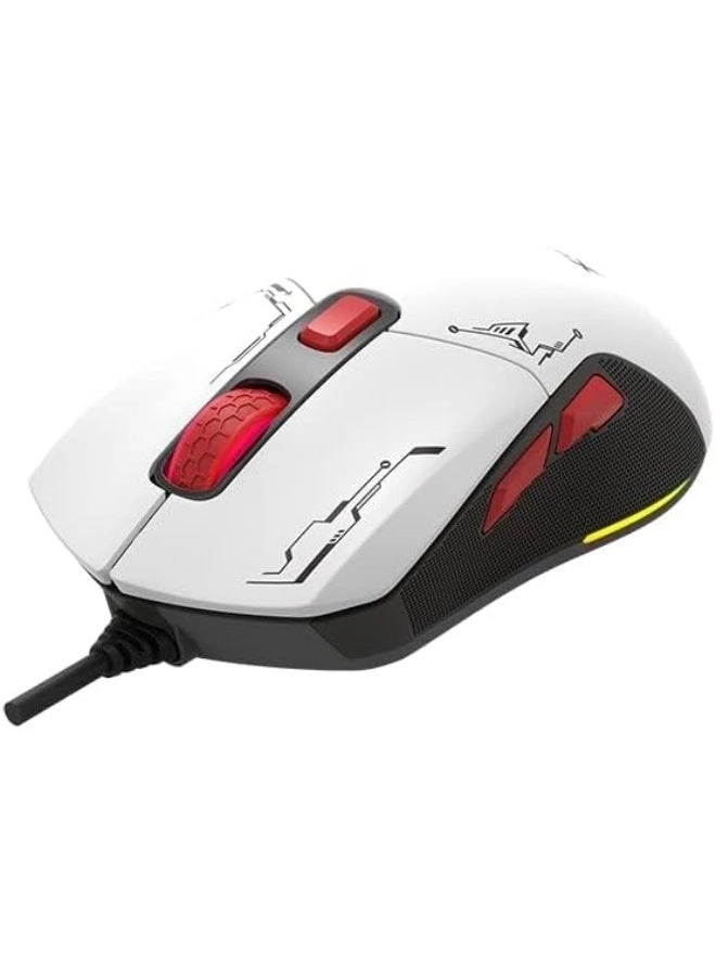 GM-316 Gaming Mouse With Detachable Top Covers - Wired