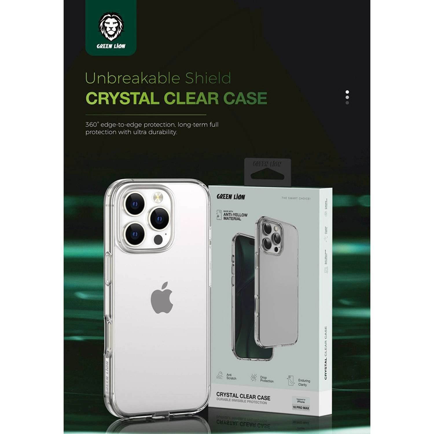MagSafe Crystal Clear Case for iPhone 16 Pro Max