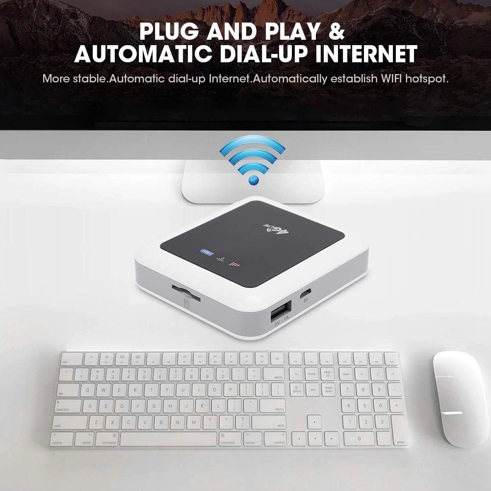 4G LTE Mobile Hotspot - 150 Mbps IEEE 802.11n