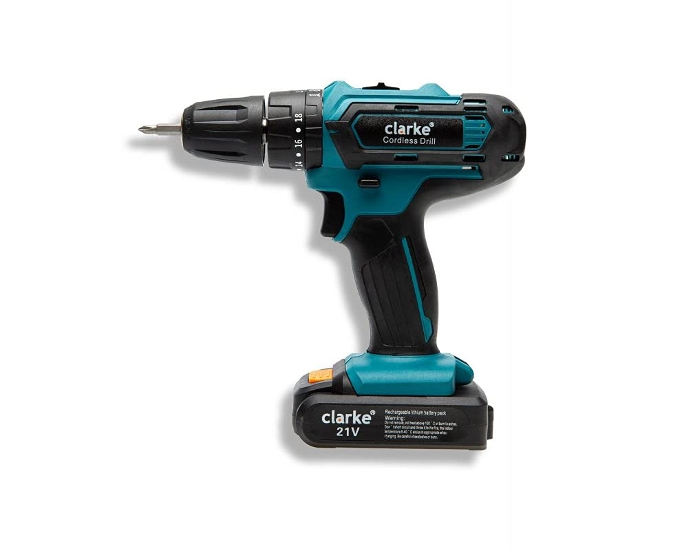 ABBASALI CLARKE CORDLESS DRILL - 21V Lithium Ion