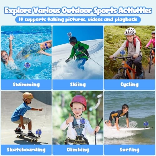 Kids Waterproof Camera 2K