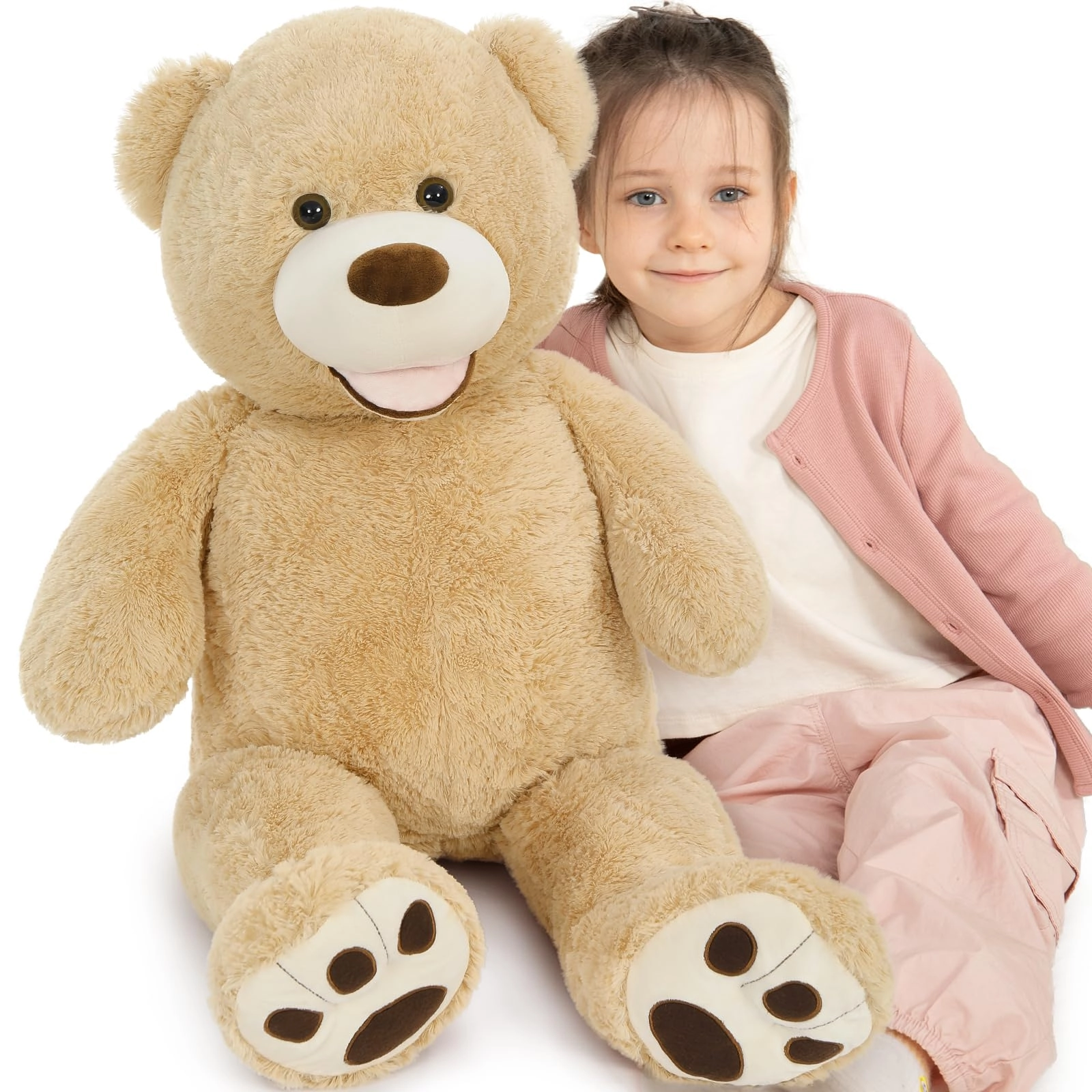 Teddy Bear - 39 inches Gray
