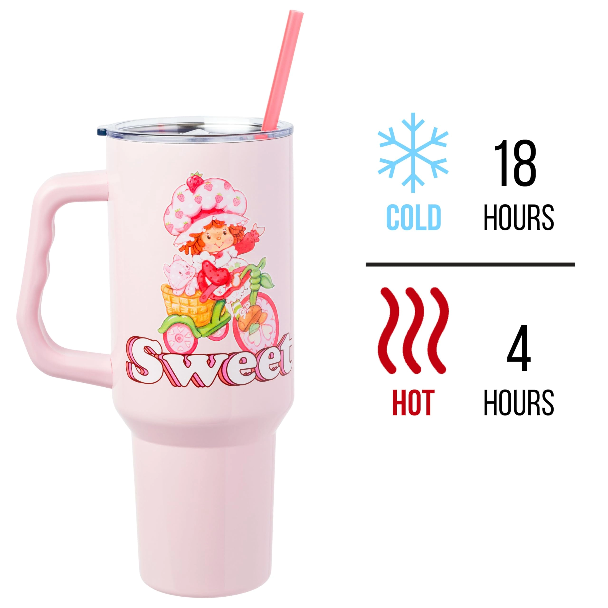 Stainless Steel Strawberry Shortcake You are Berry Special Tumbler - 1183ml