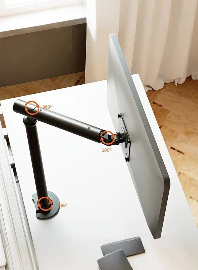 Gas Spring Monitor Arm - 32 in VESA 75x75/100x100mm