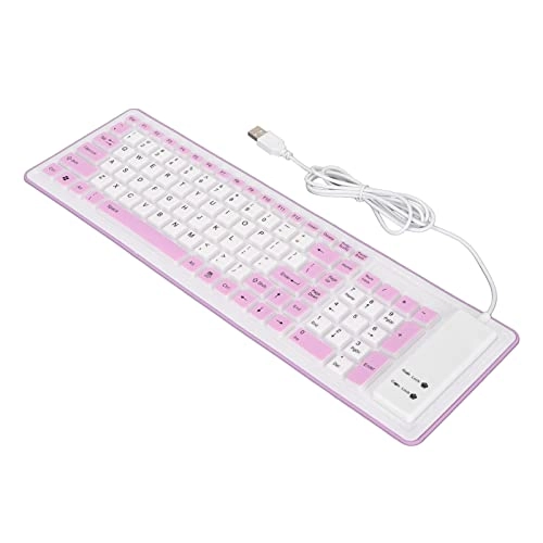 Foldable Silicone Keyboard - Wired/Wireless
