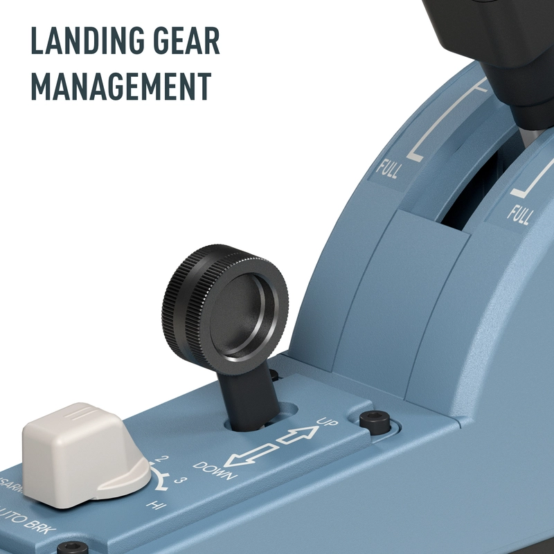 TCA Quadrant Flight Stick Add-On  Airbus Edition