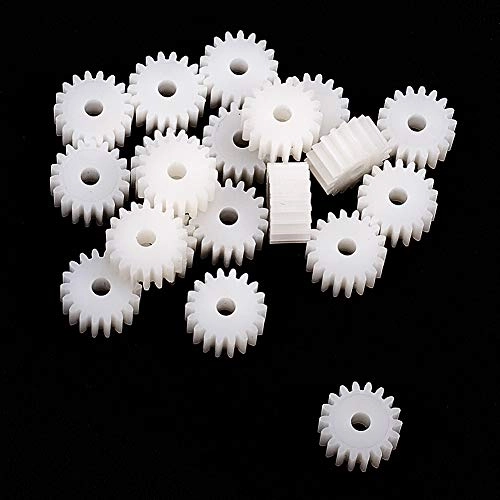 Plastic Gear - 20pcs 18 Teeth 0.5 Modulus