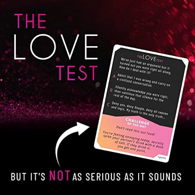 THE LOVE TEST CARD GAME