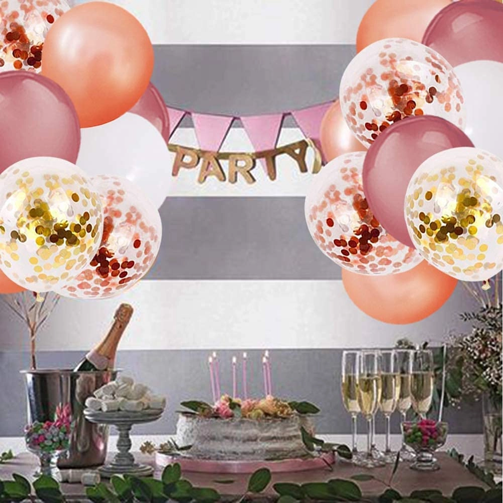 Balloons Set - 40-Pieces Wedding Birthday Party Decoration