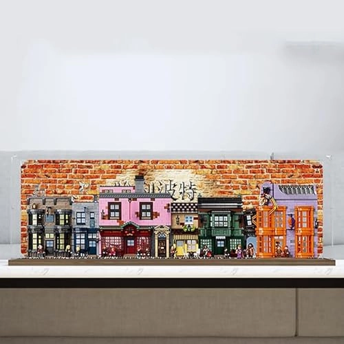 Acrylic Display Case for LEGO 75978 Diagonal LaneModel - 3mm thickness