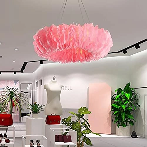 Romantic Princess Chandelier - E27 80*22cm Pink