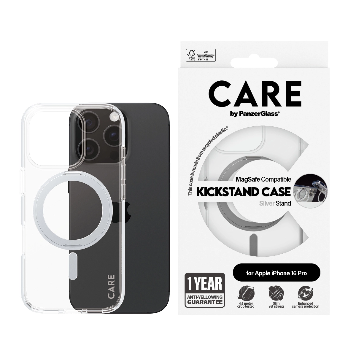 CARE Case with MagSafe for iPhone 16 Pro