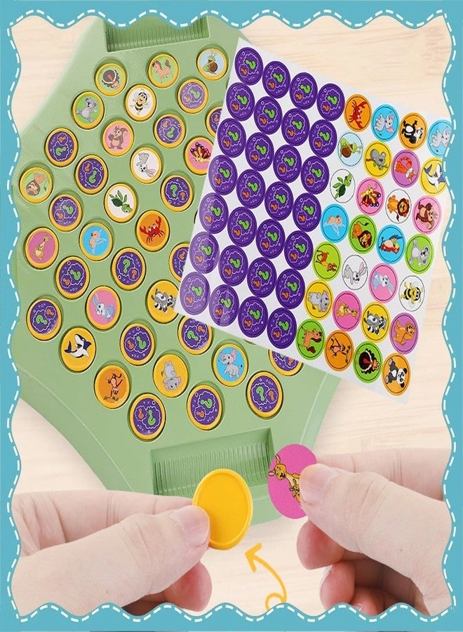 Flipping Chess Match - Montessori Memory Matching Animal & Fruit Theme