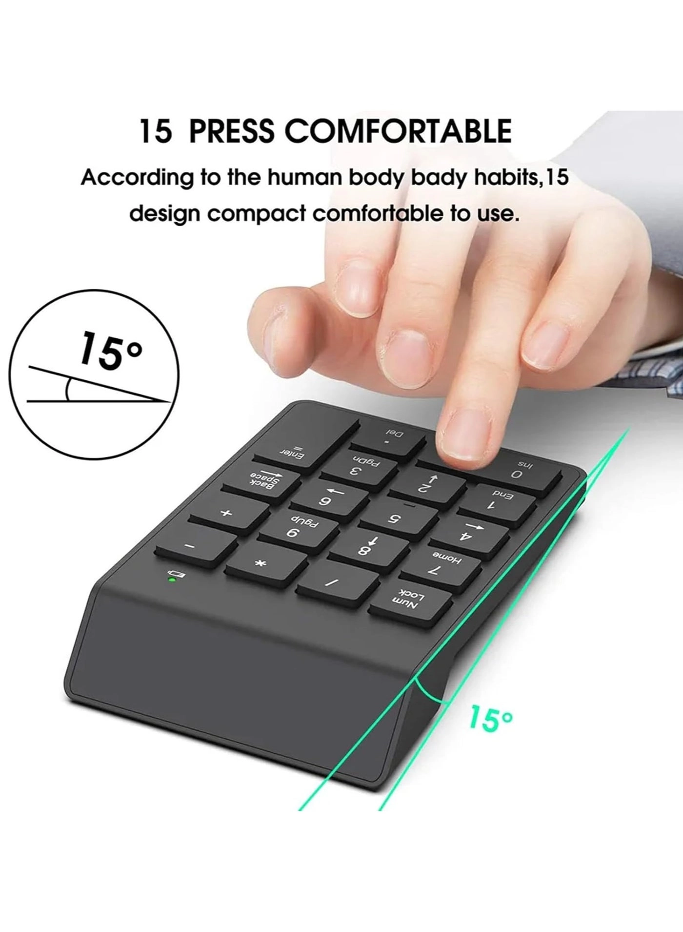 Numeric Keypad - Wireless 10 Key