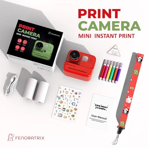 Instant camera print - 1080P Video 10X Zoom