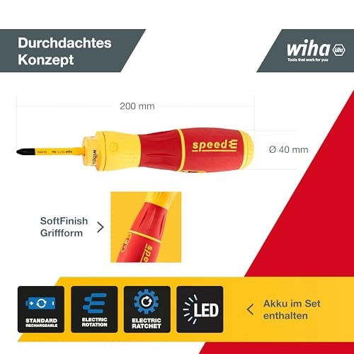 speedE II - electric 7-tlg Drehmoment 0,4nm + 1nm LED-Licht
