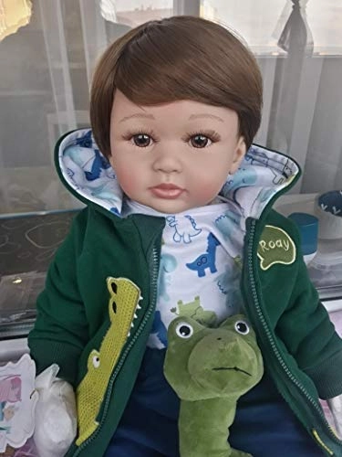 Reborn Toddler Doll - 24 inch Silicone Vinyl Ages 3+
