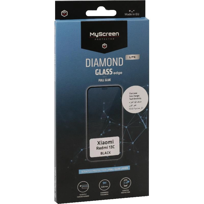 Diamond Glass Screen Protector for Xiaomi Redmi Note 13 4G