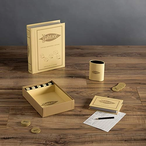 Yahtzee: Vintage Bookshelf Edition