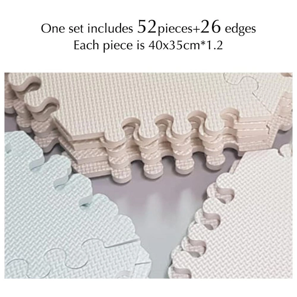 Play Mat Multi-Shape - Peach & Brown 6 months