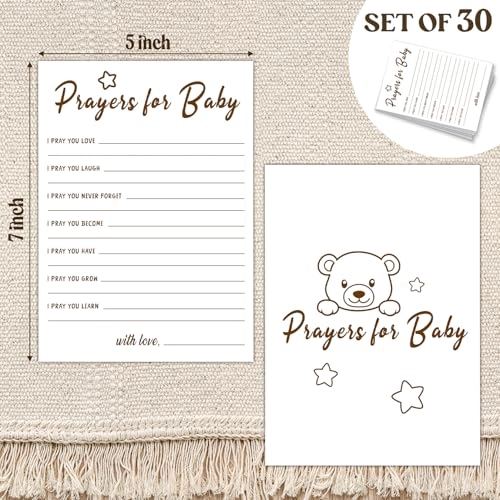 Baby Shower Games - English Adult 30pcs