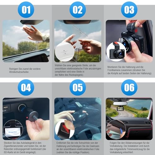 Range Tour Dashcam Coche Delantero 1080P