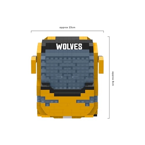 BRXLZ Bricks 3D Football Coach - 1,222 pieces 23 cm x 8 cm x 6 cm