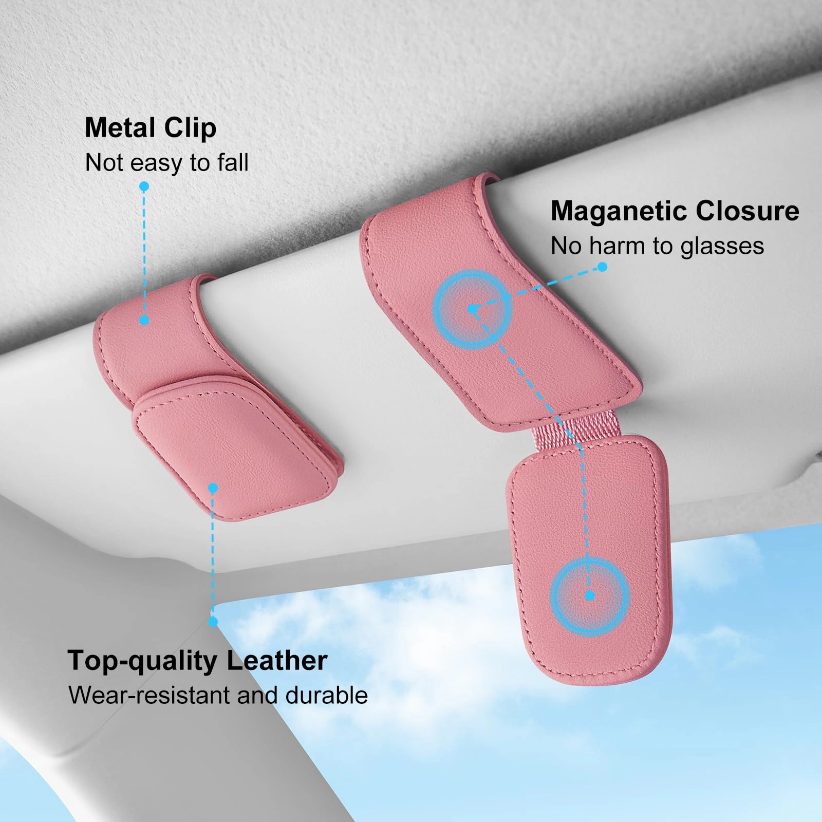Sunglasses Holders for Car Visor