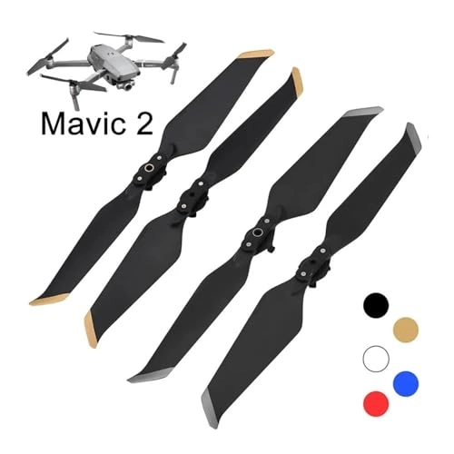 8743 - Quick Release Low Noise Propellers 4pcs Gold