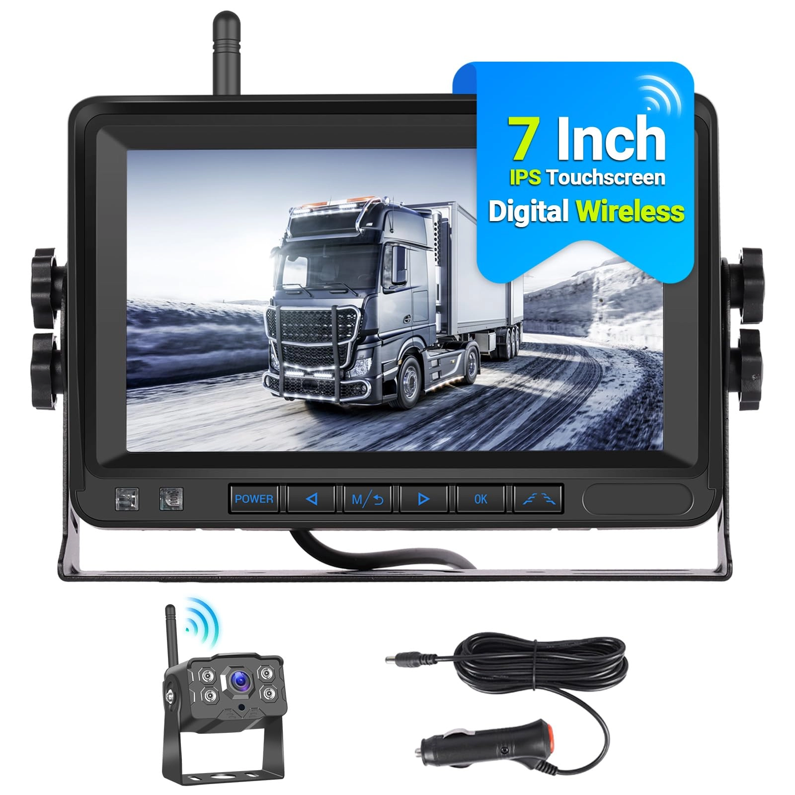 Wireless Digital Backup Camera - Night Vision 1080P