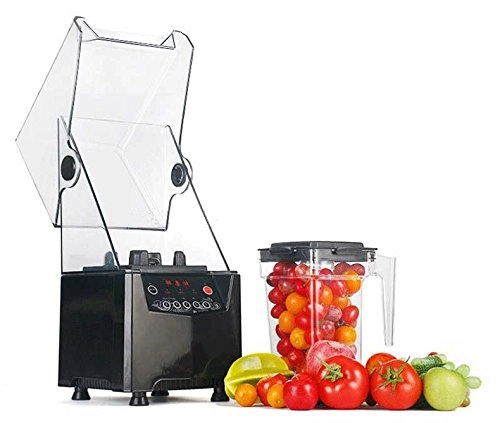 MOHTBKP Commercial Fruit Vegetable Blender Mixer Food Processor Smoothie Maker Milkshake Machine Mute