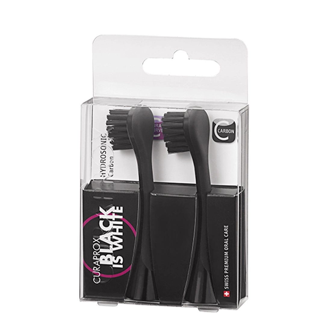 Curaprox Hydrosonic Black Is White Carbon Whitening Brush Head - 2 piece(s)