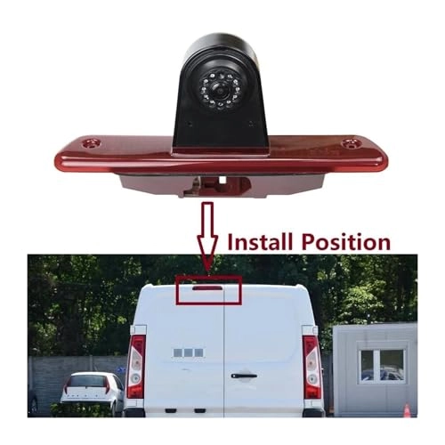 Brake light camera - Night vision + 5 inch Monitor