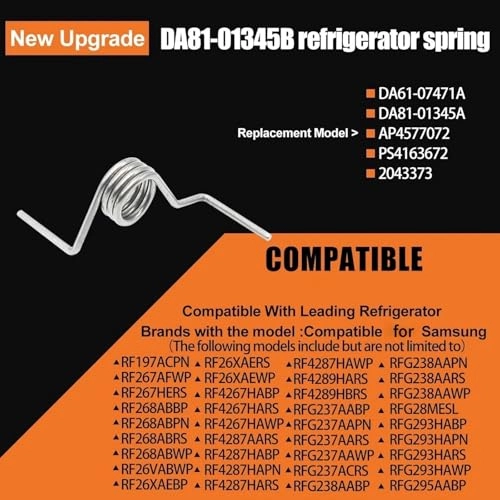 Fridge Door Flap Spring - RF197ACPN RF197ACPN/XAA