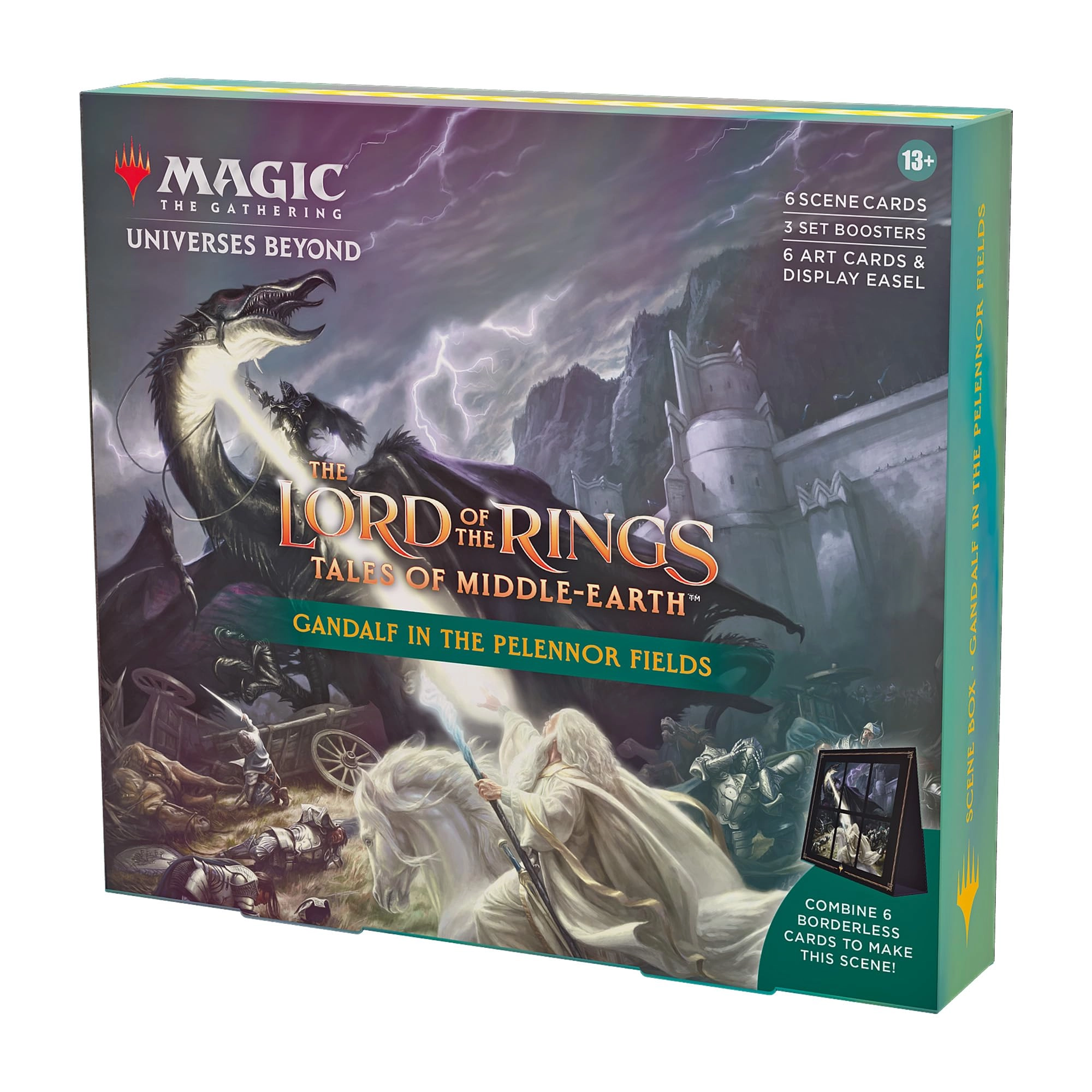 Wizards of the Coast The Lord of The Rings: Tales of Middle-Earth Scene Box - Gandalf in Pelennor Fields