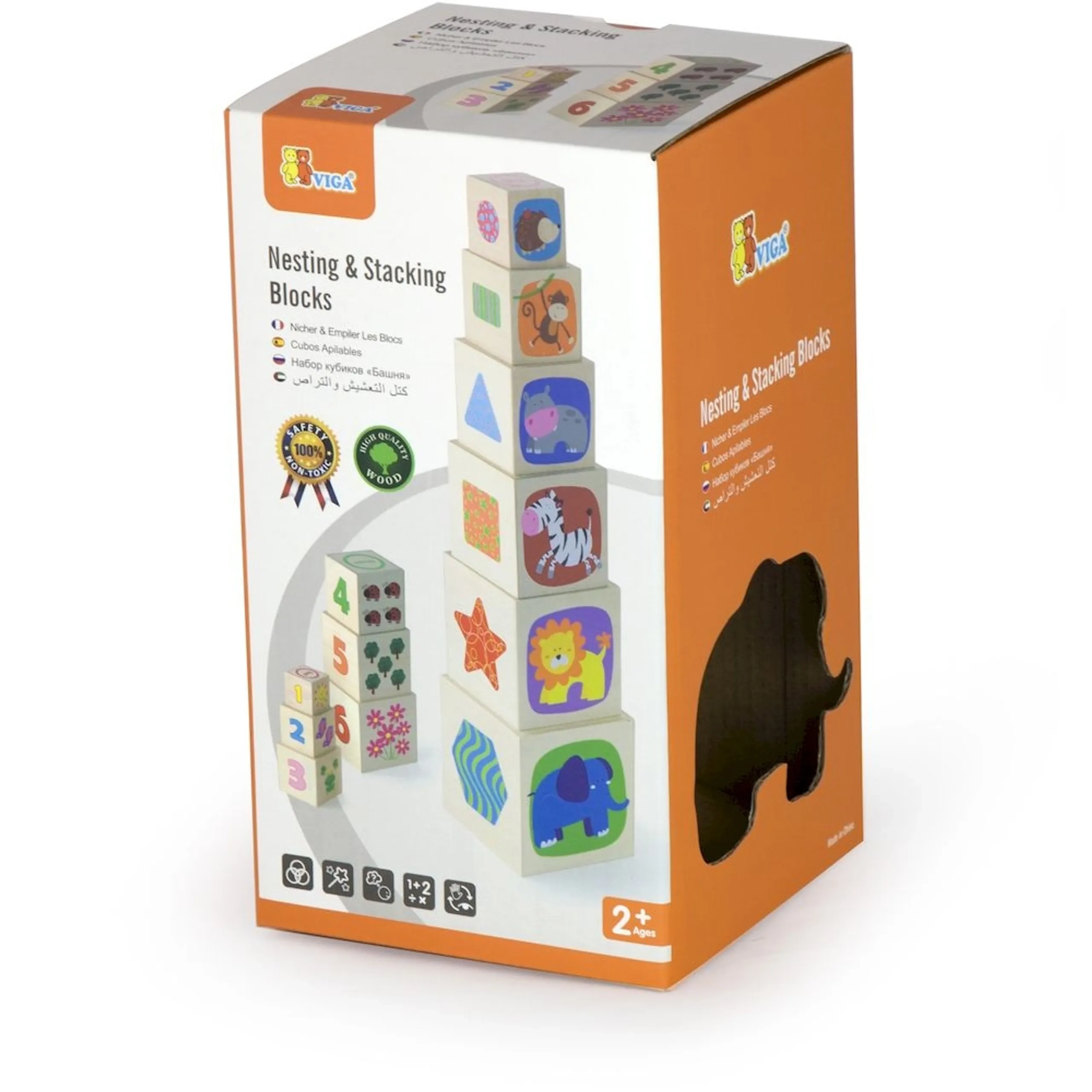 Nesting & Stacking Blocks - 1 Year+ Six