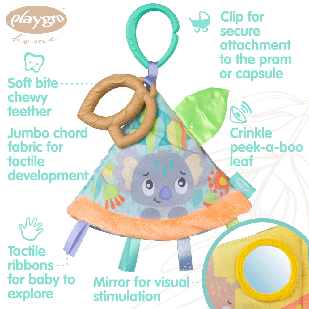 Fauna Friends Clip And Chew Sensory Book