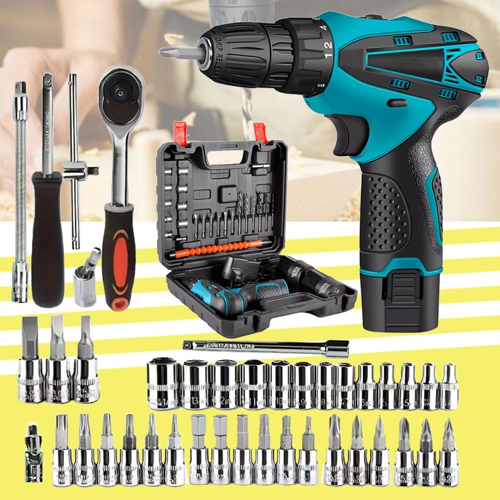 GALAXE Cordless Power Drill - 1500mAh