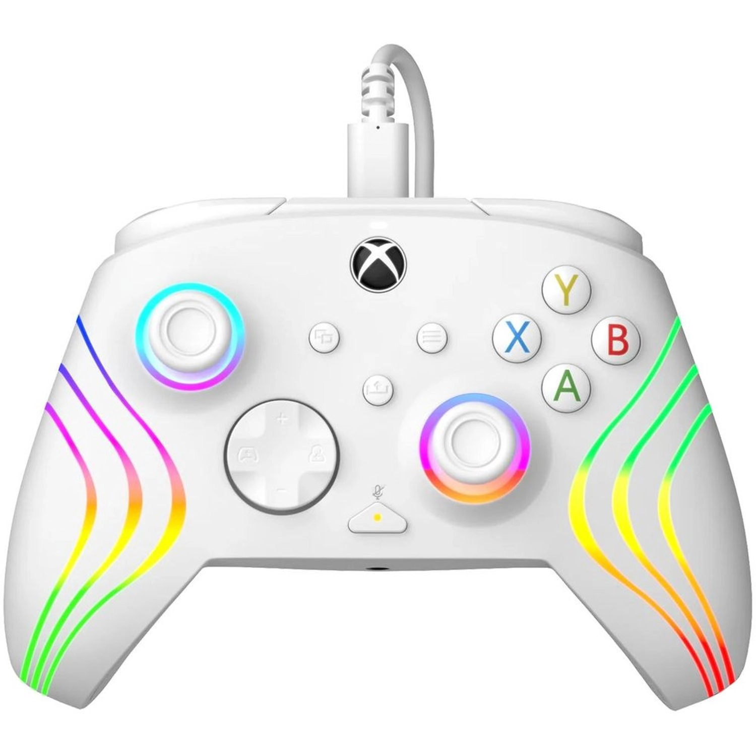 Xbox Series X/S, Xbox One & Windows 10/11 PC Afterglow Wave Controller White